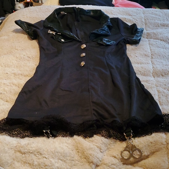 Other - EUC Sexy cop dress lingerie costume